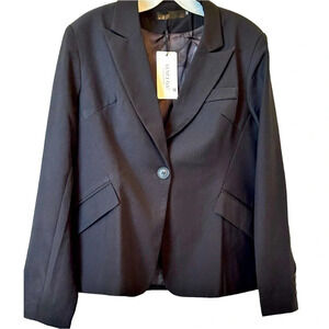 NWT Women's Casual Long Sleeve Button Work Office Blazer Jacket